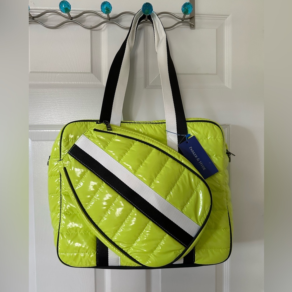 Parker & Hyde Puffy Pickleball Tote Bag NEW